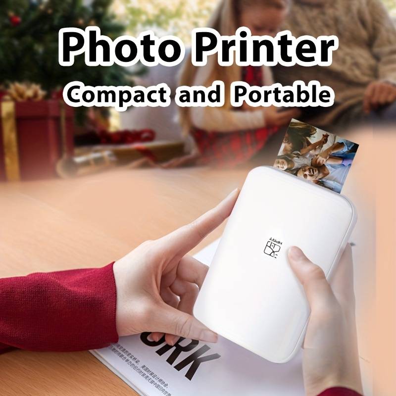 Wireless Portable Photo Printer Mini Color Printer - Sanosa UAE